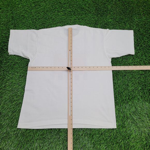 Vintage 80s Student-Of-The-Month Shirt Large 22x27 Crop USA - Picture 3 of 12